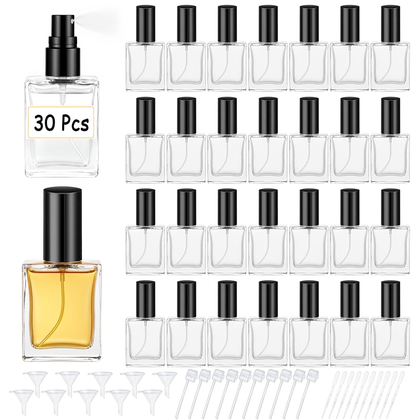 High quality 30 15ml clear gla - Perfume Fragrance Story recension och pris