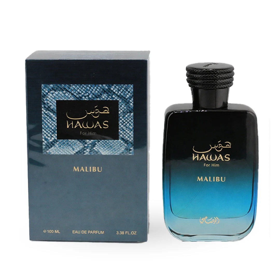 Rasasi Hawas Malibu For Him ED - Perfume Fragrance Concentration recension och pris