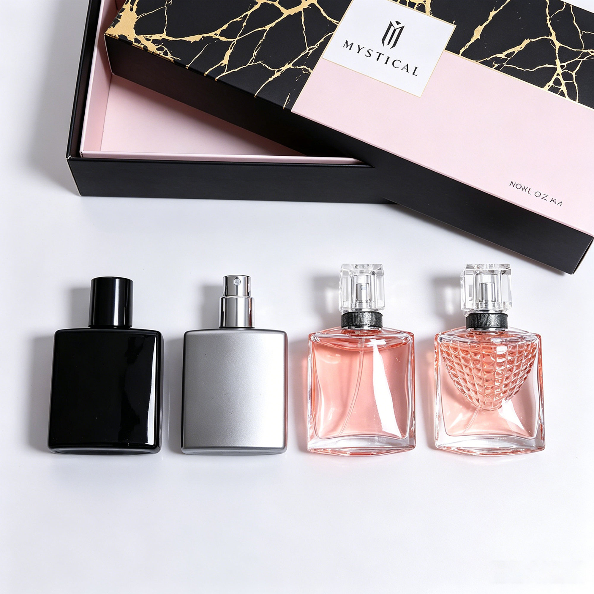 4Pcs Bottles Mixed Perfume Set - Perfume And Fragrance Difference recension och pris