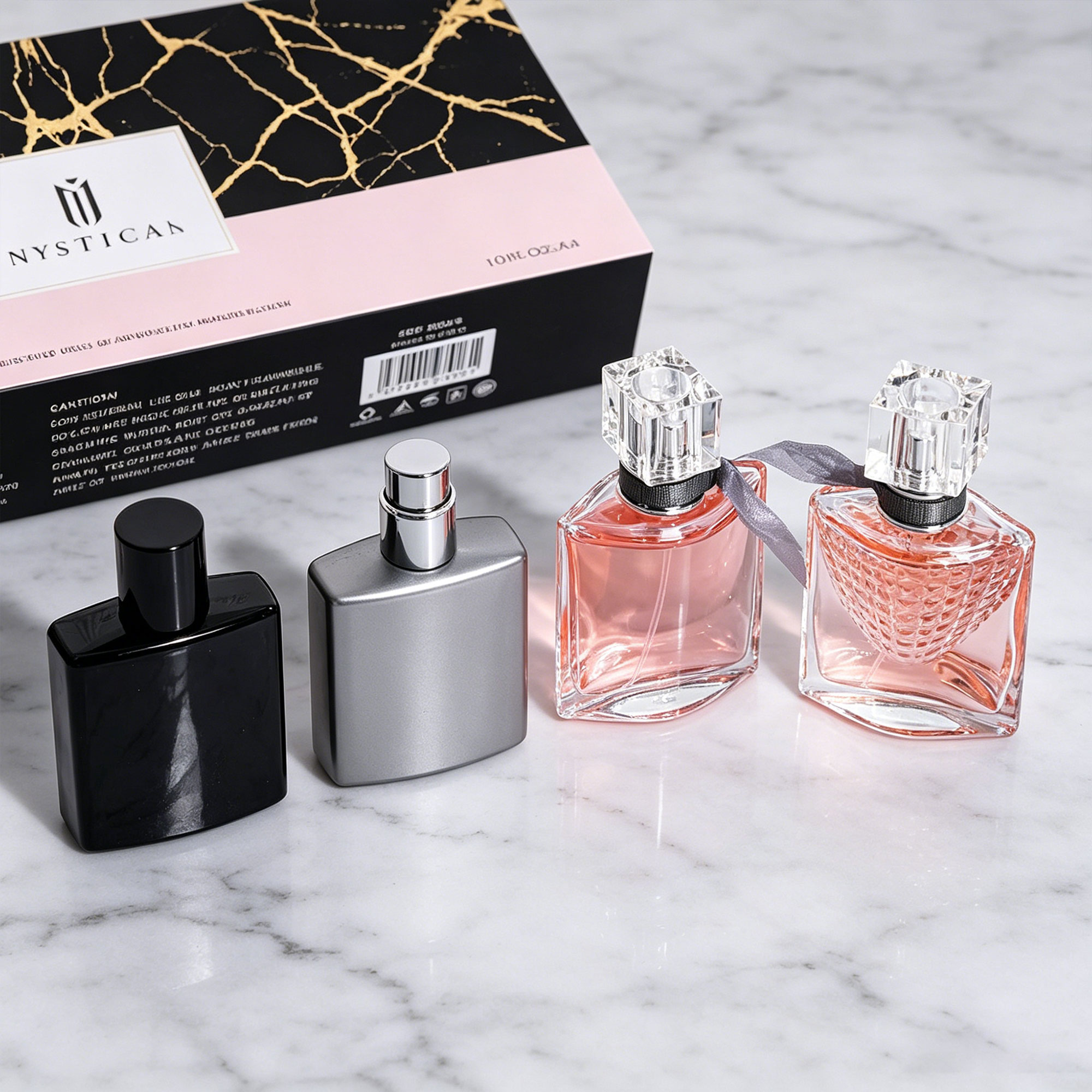 4Pcs Bottles Mixed Perfume Set - Perfume And Fragrance Difference recension och pris